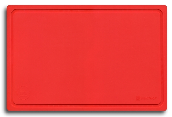 WUSTHOF tagliere 380x250x4 mm, rosso - KNIFESTOCK