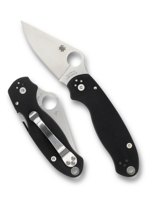 Spyderco Para 3 G-10 Black C223GP - KNIFESTOCK