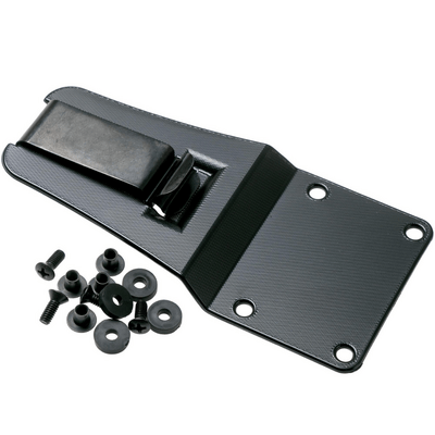 ESEE Laser Strike Messer, Schwarze Klinge, Micarta-Griff, Kydex-Scheide ESEE-LS-P-E - KNIFESTOCK