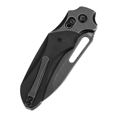 Kansept knives Quasar Blackwash 154CM 3CR,Black Micarta T1099V2 - KNIFESTOCK