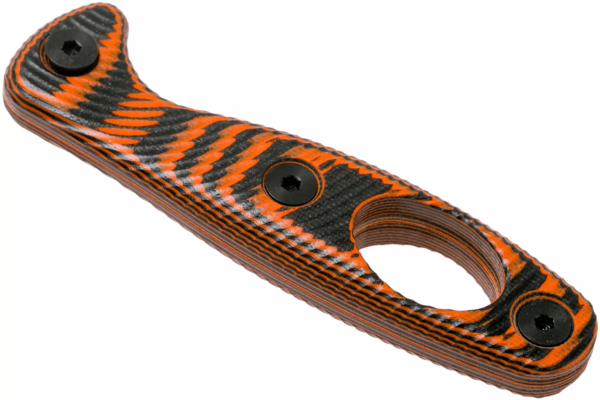 ESEE,Xancudo orange/black G-10 3D handle w/ hole  XAN1-HANDLE - KNIFESTOCK
