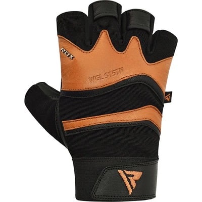 RDX GYM GLOVE LEATHER S15 TAN XXXL - KNIFESTOCK