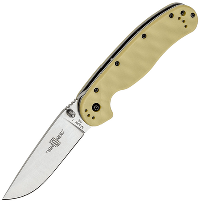 Ontario RAT I Linerlock Tan ON8867TN - KNIFESTOCK