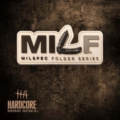 Hardcore Hardware HHA PVC Patch - 2017 HHA MILF Patch 2017 MILF Patch - KNIFESTOCK