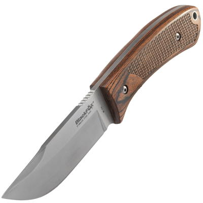 Fox Knives BF-741 Fixed Blade Brown Pakkawood - KNIFESTOCK