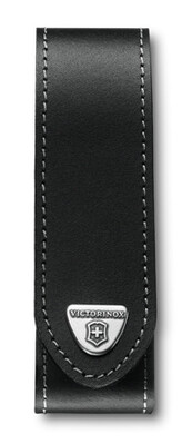 Victorinox 4.0506.L Ranger Medium černé kožené pouzdro 130mm - KNIFESTOCK