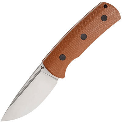 Petrified Fish PFP01FBeluga Satin N690 Barna Micarta PFP01FBRMS - KNIFESTOCK