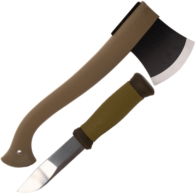 Morakniv Outdoor Kit - MG - Lichtgewicht bijl 1991 &amp; mes 2000 1-2001 - KNIFESTOCK