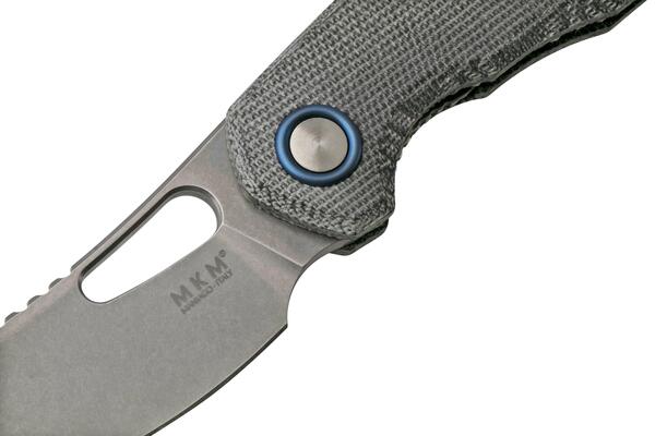 MKM ISONZO M390 Black canvas micarta BÖHLER M390 MK FX03M-3BC - KNIFESTOCK