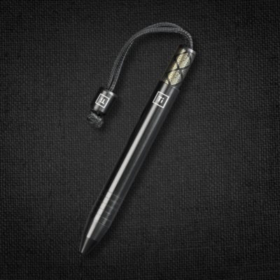Ocaso BigiDesign Titanium Mini Pen - Black 81TBL - KNIFESTOCK