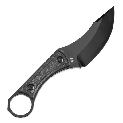 KANSEPT Niko Black TiCn Coated D2 Fixed Blade G004A1 - KNIFESTOCK