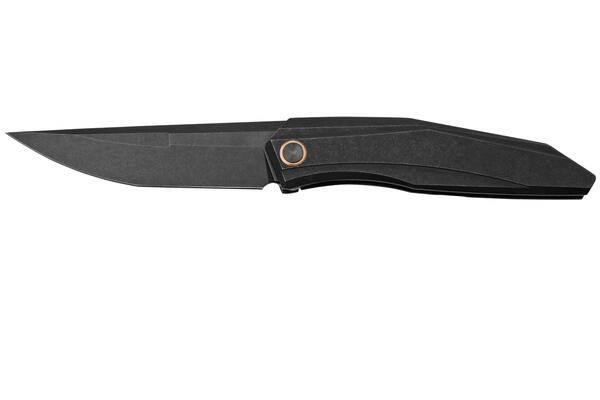 We Knife Cybernetic Black Titanium Handle WE22033-1 - KNIFESTOCK