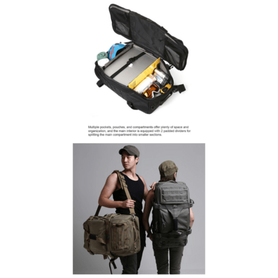 Magforce Travel Gear Bag Khaki #0608K - KNIFESTOCK