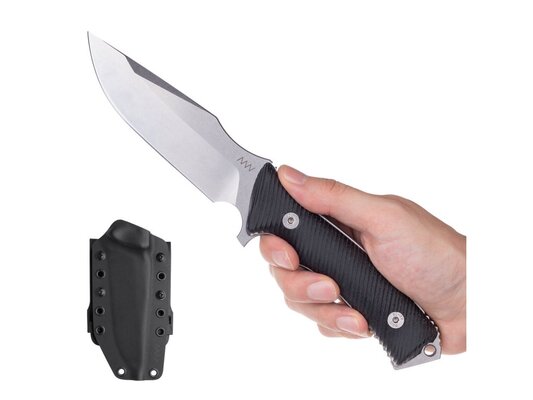 ANV Knives M311 SPELTER - Stonewash, Kydex Zwart, Micarta Zwart ANVM311-028 - KNIFESTOCK