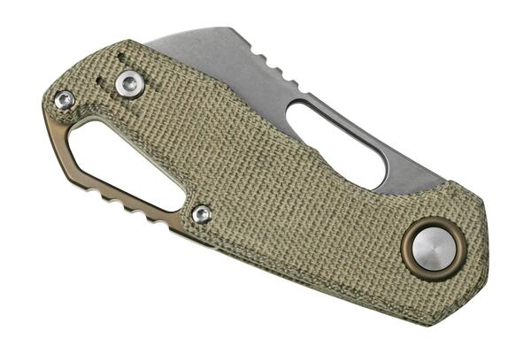 MKM ISONZO M390 Green canvas micarta BÖHLER M390 MK FX03M-2GC - KNIFESTOCK