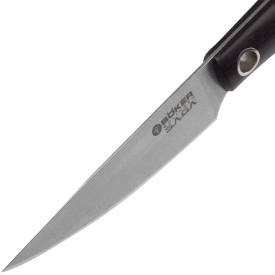 BÖKER SAGA paring knife 9.9 cm GRENADILL 130364 - KNIFESTOCK
