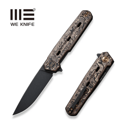 WE Knife Navo Copper Foil Carbon Fiber Handle WE22026-5 - KNIFESTOCK