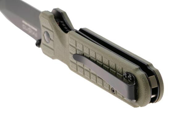 Fox Knives Predator Evolution, Black Niolox, Green FRN FX-449 OD - KNIFESTOCK