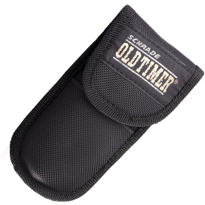 Schrade Old Timer Folder cu lamă Clip Point, topor și pânze de ferăstrău cu teacă din poliester. Oțe - KNIFESTOCK