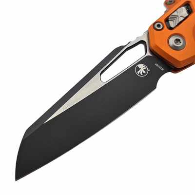 Microtech MSI S/E BLACK STANDARD FRAG ALUMINUM ORANGE 210-1FROR - KNIFESTOCK
