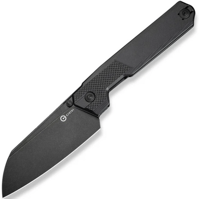 CIVIVI Black G10 HandleBlack Stonewashed 14C28N BladeNested Liner Lock C23008- - KNIFESTOCK