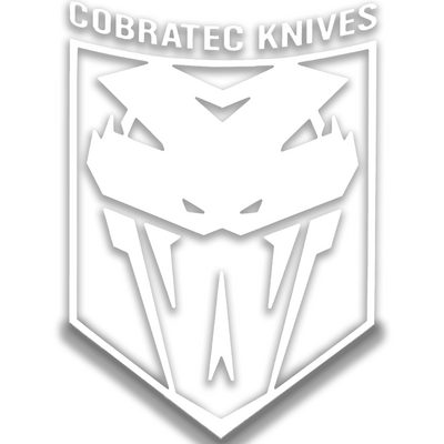 CobraTec Aufkleber Weiß 09CT028 - KNIFESTOCK