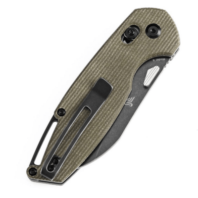 KANSEPT Model 6 Blackwash 14C28N Cross Bar Lock T1022V2 - KNIFESTOCK