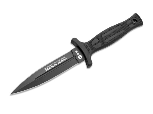 RUI 02RU032 K25 Black Dagger Griff aus Gummi - KNIFESTOCK