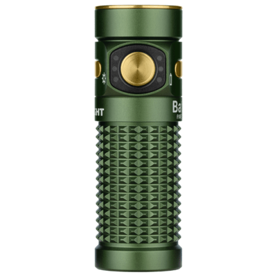 Olight Baton 4 Premium Edition Flashlight with Wireless Charging Case (OD Green, 1300 Lumens) - KNIFESTOCK