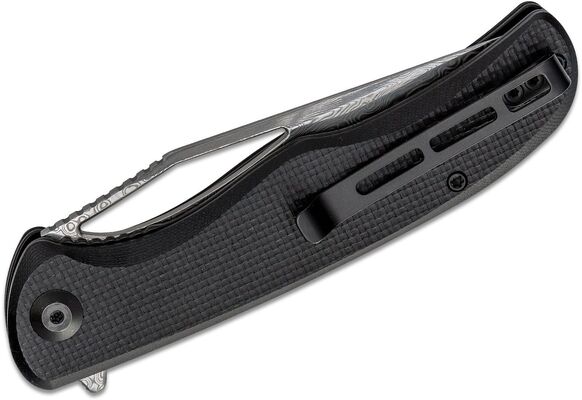 CIVIVI Shredder Damascus G10 Zwart C912DS - KNIFESTOCK
