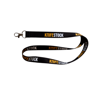 KNFS Šnúrka na krk, 20 mm s karabínkou - KNIFESTOCK