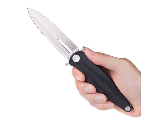 ANV Knives ANVZ400-003 Z400 Sleipner Liner Lcok Plain Edge Dural - KNIFESTOCK