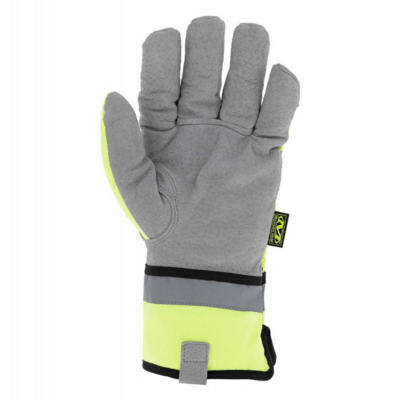 MECHANIX ColdWork Leather Gauntlet Hi-Viz, SM - KNIFESTOCK