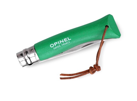 OPINEL N°7 Inox Green 002210 - KNIFESTOCK