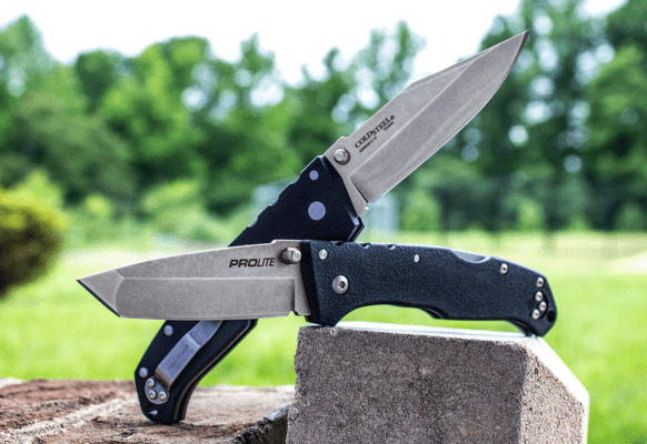 COLD STEEL PRO LITE TANTO / 3.5&quot; STONEWASH BLADE / 4116SS / TRI-AD™ LOCK 20NST - KNIFESTOCK