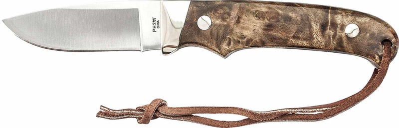 Schrade Old Timer Cu Mâner din Lemn de Fier, Cu Nichel, Cuțit cu Lamă Fixă cu Teacă din Piele. Oțel  - KNIFESTOCK