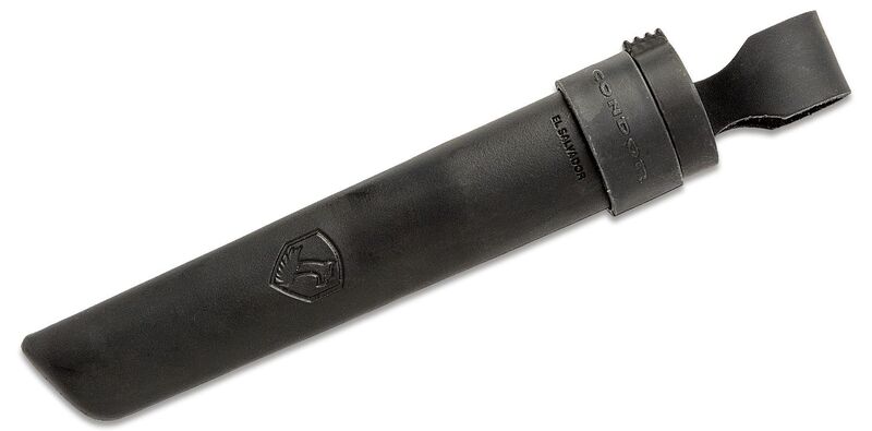 Condor Bushglider Knife Black 02CN179 - KNIFESTOCK