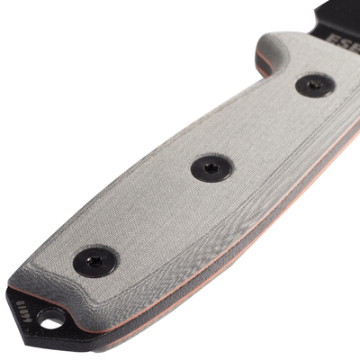 Couteau de survie ESEE Knives Modèle 3 lame noire, manche gris 3P-KO sans étui - KNIFESTOCK