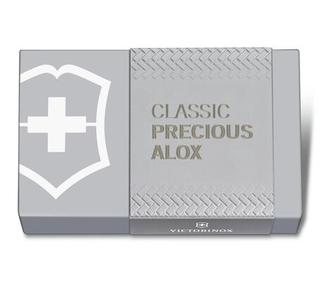 Victorinox 0.6221.4031G Classic SD Precious Alox, Infite Grey - KNIFESTOCK