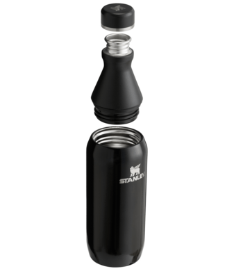 Stanley Termofľaša The All Day Slim Bottle 350 ml/12oz Black Gloss - KNIFESTOCK