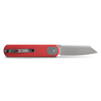 Vosteed Corgi (SF) 14C28N Satin Sheepsfoot Rouge G10 A0726 - KNIFESTOCK