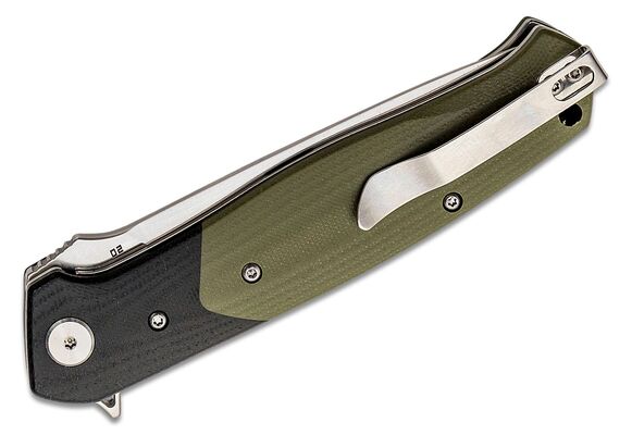 Bestech SWORDFISH D2, satin, black and green G10 BG03A - KNIFESTOCK