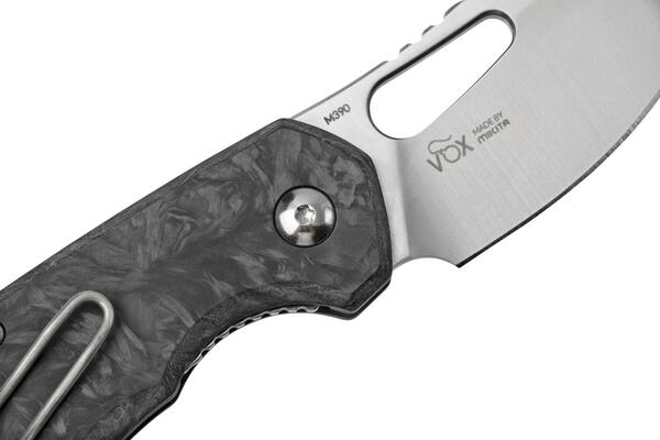 MKM ISONZO M390 Marble carbon fiber BÖHLER M390 MK FX03M-3CM - KNIFESTOCK