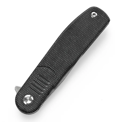 TENABLE KNIVES Einar Stonewashed Nitro-V 0.137&#039;&#039;/3.5mm Black Micarta T2072A3 - KNIFESTOCK