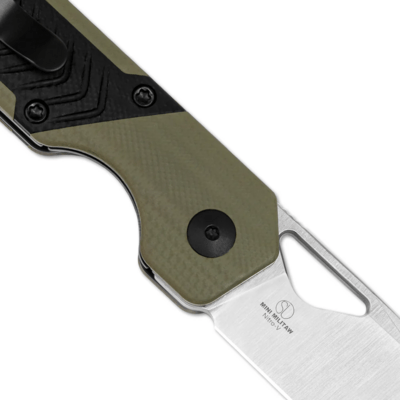 Kizer Liner Lock Mini Militaw Jonathan Styles Nitro V G10 V3634SA6 - KNIFESTOCK