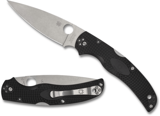 Spyderco Native Chief Black Lightweight Reveal 13 C244PBK - KNIFESTOCK