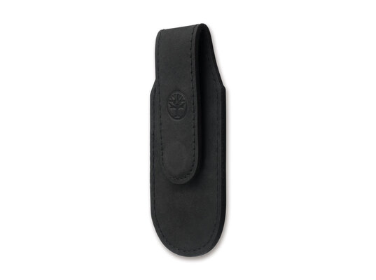 Magnetic Leather Pouch Black Large 10,5 cm 09BO294 - KNIFESTOCK
