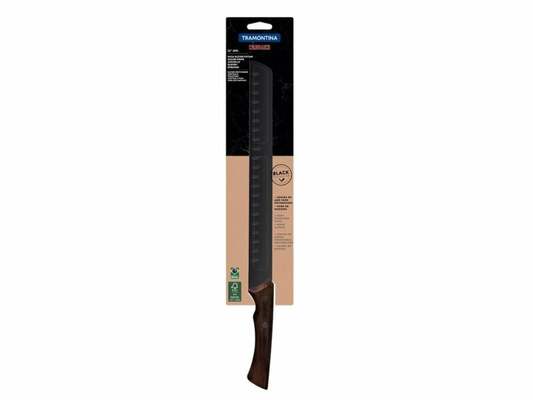 Tramontina Black FSC Ham Slicer 30cm, Black 22842/112 - KNIFESTOCK