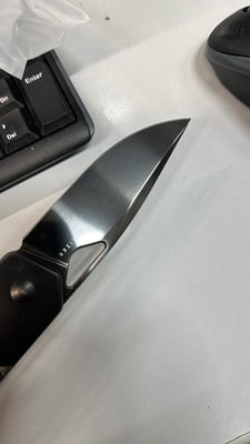 Kizer Militaw Titanium Fatcarbon S45VN Ki3634A3 - KNIFESTOCK