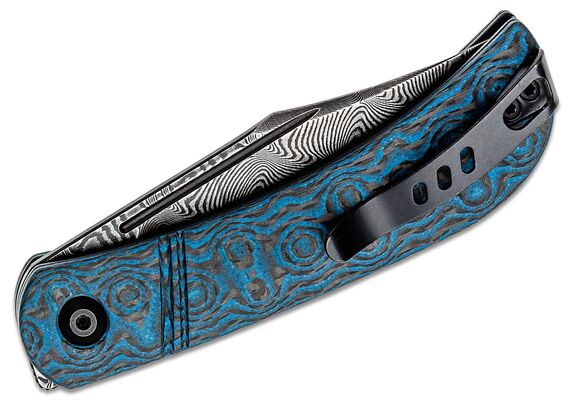 CIVIVI Appalachian Drifter Damascus Blauw G10/CF C2015DS-2 - KNIFESTOCK